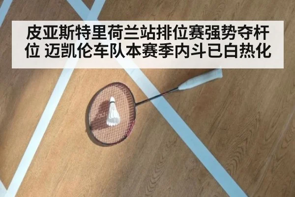皮亚斯特里荷兰站排位赛强势夺杆位 迈凯伦车队本赛季内斗已白热化